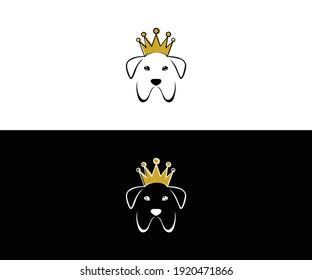 Happy Dog Tongue Out Text Frame Template