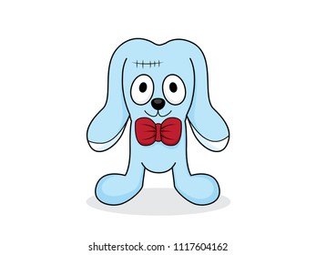 Happy dog vector illustration