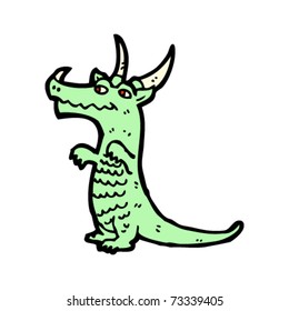 happy dragon cartoon