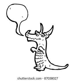 happy dragon cartoon