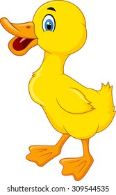 Happy Duck cartoon
