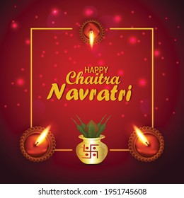 Happy durga pooja with ashtami background design