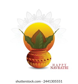 Fondo feliz de la celebración de durga puja