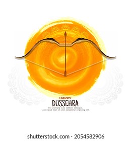 Happy Dussehra festival background design