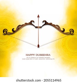 Happy Dussehra festival background design