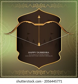 Happy Dussehra festival background design