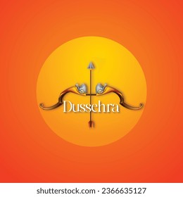 Happy Dussehra Illustration of angry Ravana