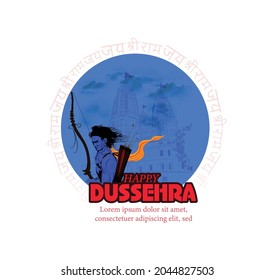 Happy Dussehra. Ravan Dussehra is a major Hindu festival celebrated at the end of Navratri.
