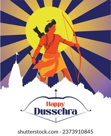 Happy Dussehra and Vijayadashami also, Dussehra is a major Hindu festival celebrated at the end of Navratri every year