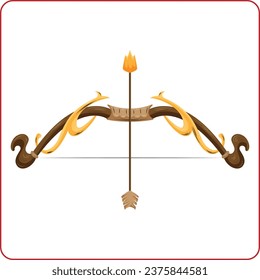 happy dussehra and vijyadashmi with Bow arrow background post