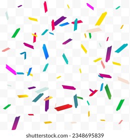 Happy Dust Fun Vector Transparent Background. Independence Paint Backdrop. Top Smear Illustration. Color Brush Invitation Postcard.