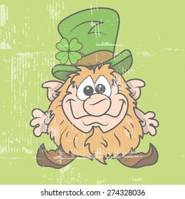 Happy Dwarf Leprechaun