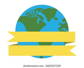 Happy Earth Day Background Illustration