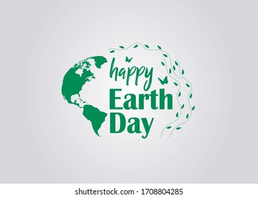 Earth Day Concept 3d Eco Friendly Stock Illustration 1943908207 ...