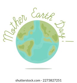 Happy Earth Day Banner. Illustration of a happy earth day banner, for environment safety celebration.