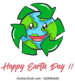Happy Earth Day design collection