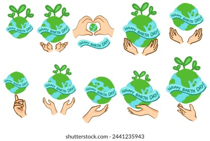 happy Earth Day to save the earth