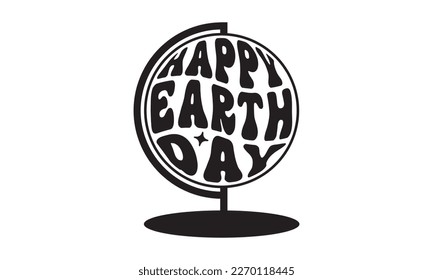 Happy Earth day svg, Earth day svg design bundle, Earth tshirt design bundle, April 22, earth vecttor icon map space, cut File Cricut, Printable Vector Illustration, tshirt eps svg