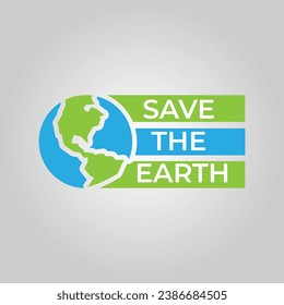Happy earth day. Vector clipart. Earth day concept.Modern cartoon flat style illustration