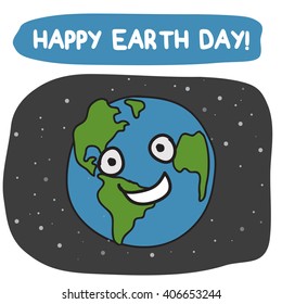 Happy Earth Day (Vector Concept Design)