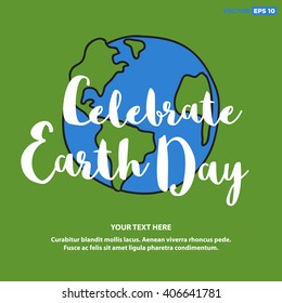 Happy Earth Day (Vector Design)