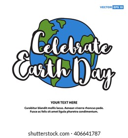 Happy Earth Day (Vector Design)