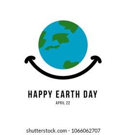 Happy Earth Day Vector Template Design Illustration