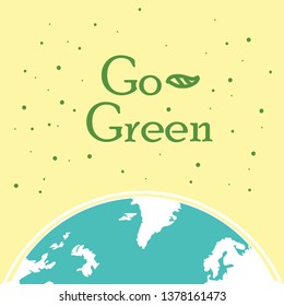 Happy Earth Day Vector Template Design Illustration
