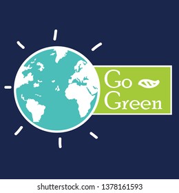 Happy Earth Day Vector Template Design Illustration