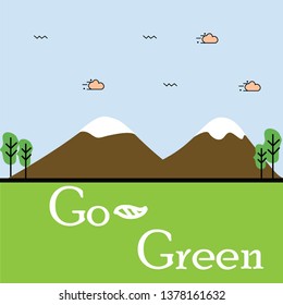 Happy Earth Day Vector Template Design Illustration