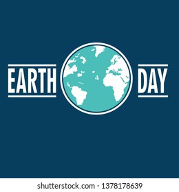 Happy Earth Day Vector Template Design Illustration