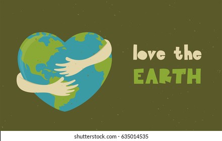 Happy Earth Day, World Environment Day design of poster, card and banner