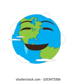 Happy earth emote. Earth day