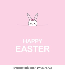 Feliz Pascua 2021 con conejo