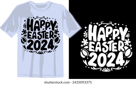 Feliz Pascua 2024, Pascua, bunny bundle, conejito de Pascua feliz, camiseta de Pascua, cara de conejito, T-SHIRT PNG, vector, huevo para niños, Cricut de archivo de corte, ilustración vectorial imprimible