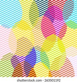 happy easter abstract background - vector