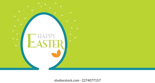 Happy Easter. Abstract style. A vector Easter illustration