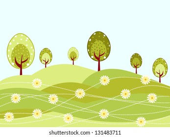 Happy Easter background.