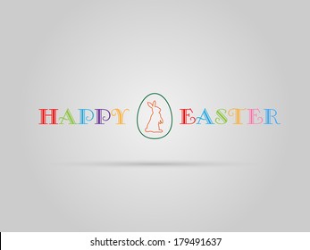 Happy easter background
