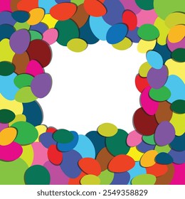 Happy Easter background, Easter card, Vector illustration