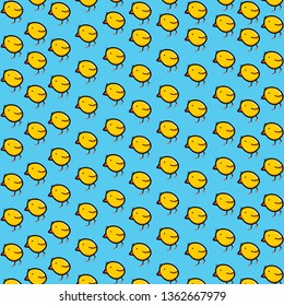 Happy Easter background with decorated eggs, confetti. Vector illustration greeting card, ad, promotion, poster, flyer, web-banner, article - Vector