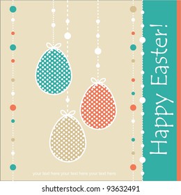 happy easter background, eggs