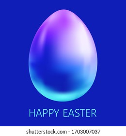 Happy Easter background template. Premium vector illustration.