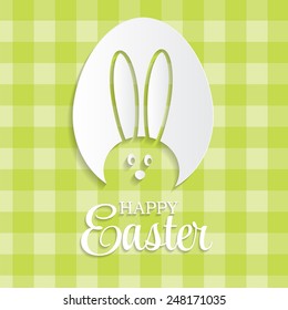 Happy Easter Background Vector Illustration 