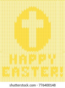 Happy Easter background, vector illustration