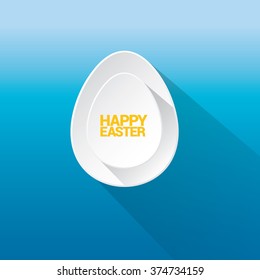 Happy Easter Background. vector easter spring background