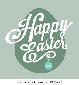 Feliz Antecedentes de Pascua.vector