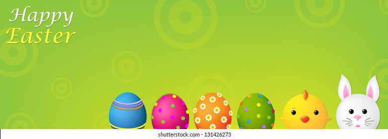 Happy Easter Banner