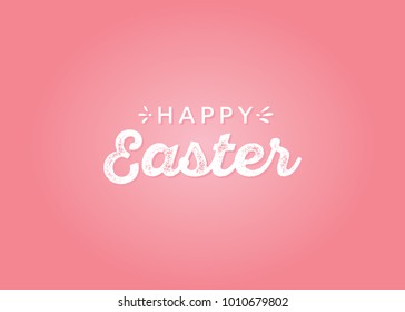 Happy Easter Banner, Trendy Easter Design, Easter Sunday Background, Easter Banner, Holiday Vector Illustration Background