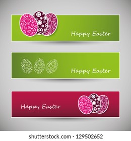 Happy Easter Banners